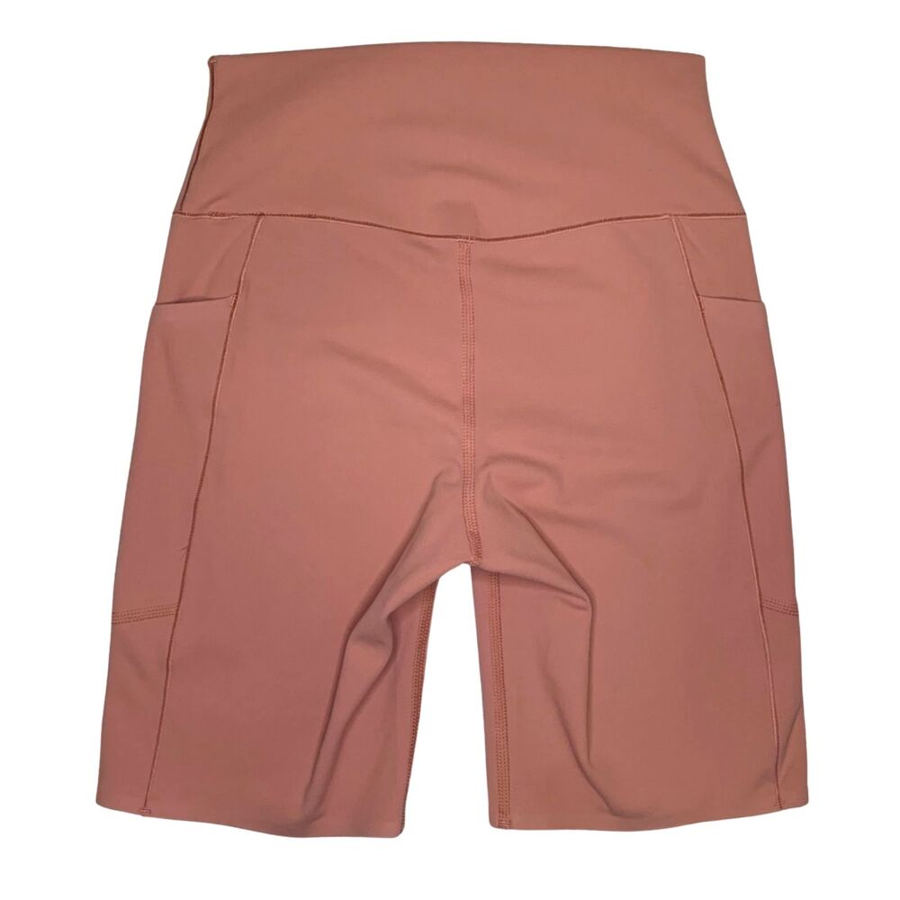 Uniqlo AIRism Ultra Stretch Working Out Shorts with Pockets Pink/Mauve Size XS - Picture 3 of 7